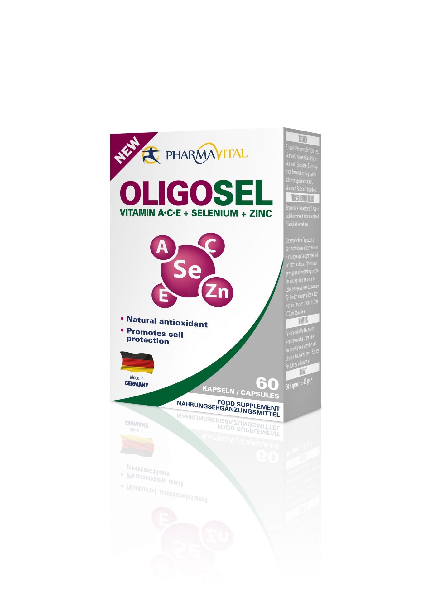 Oligosel vitamin A-C-E +Se +Zn