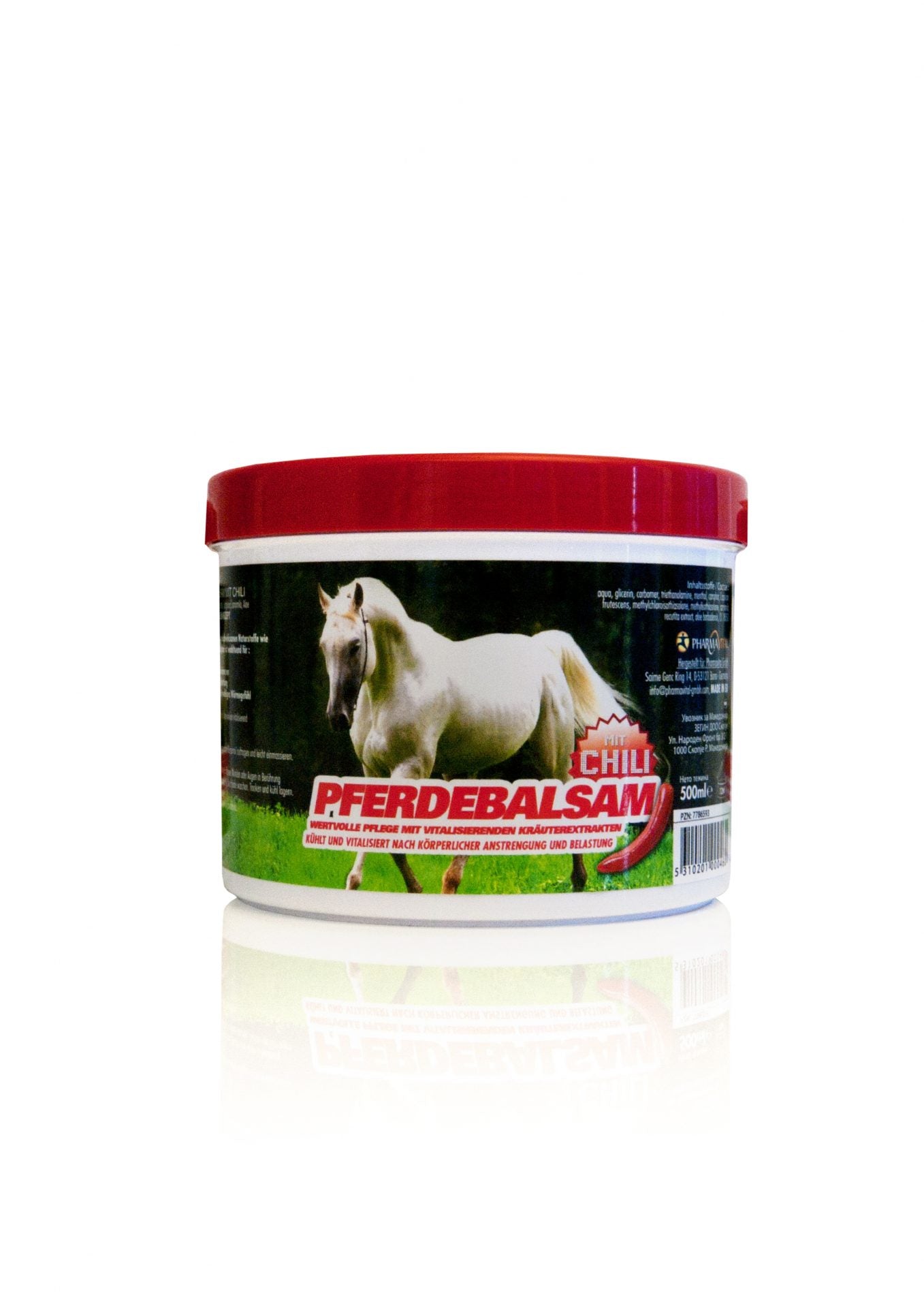 Konjski gel - Chili 500 ml