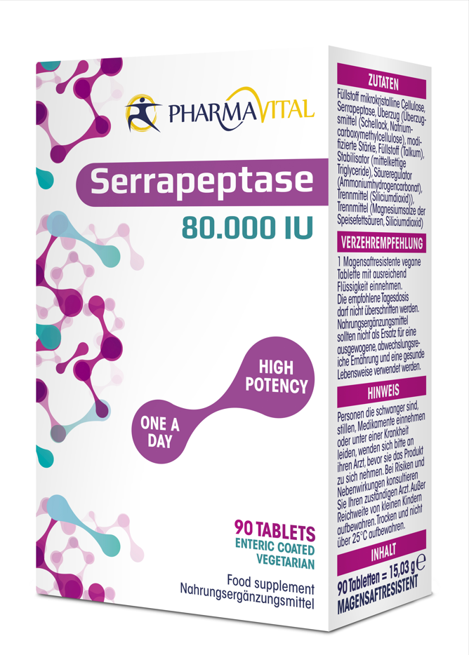 Serrapepase 80.000 UI