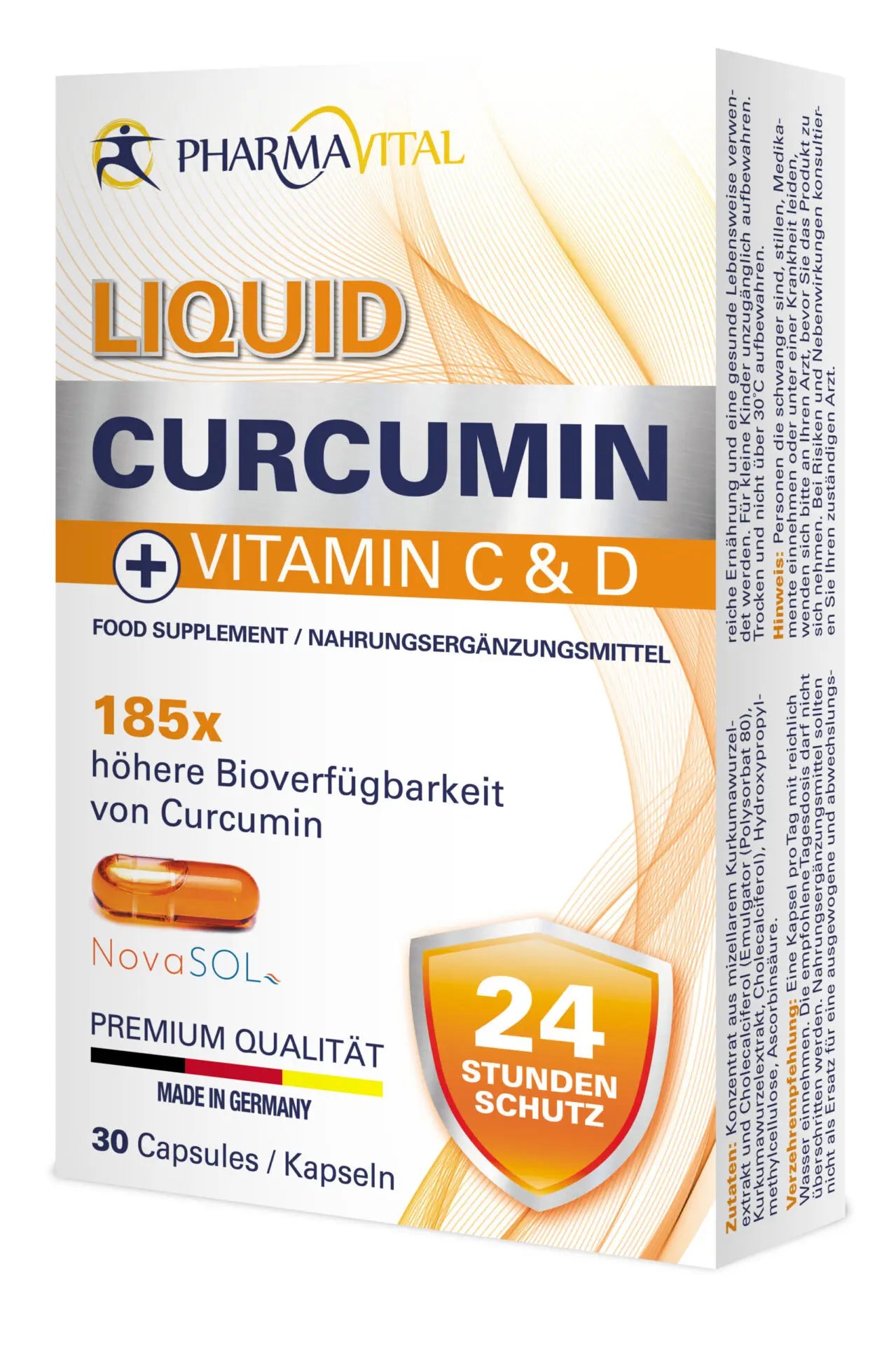 Tečni Kurkumin + Vitamin C & D