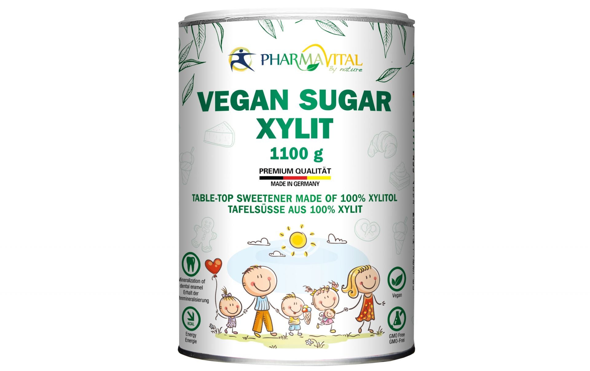 Vegan Sugar Xylit 1100g